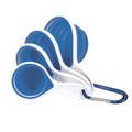 Cool Blue Silicone Measuring Cups